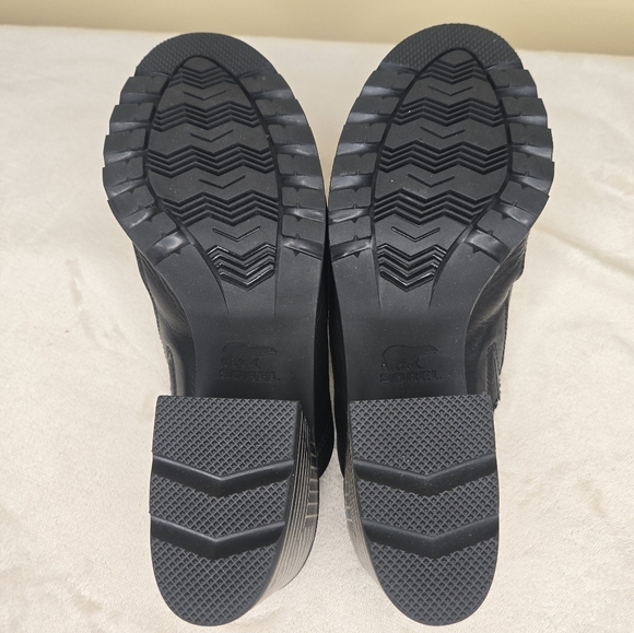 Sorel Nadia Mule Sandal Black/White Size 9 - Picture 9 of 12